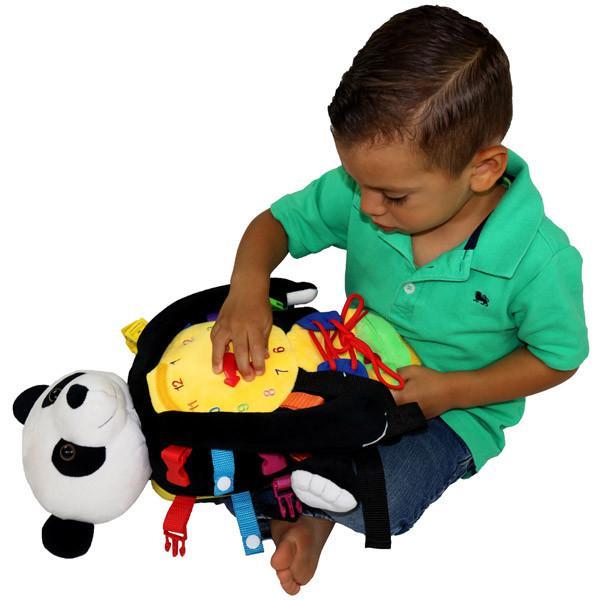 Bamboo Panda-Buckle Toys-Bamboo Panda Backpack | Toddler Backpack-Buckle Toy Inc