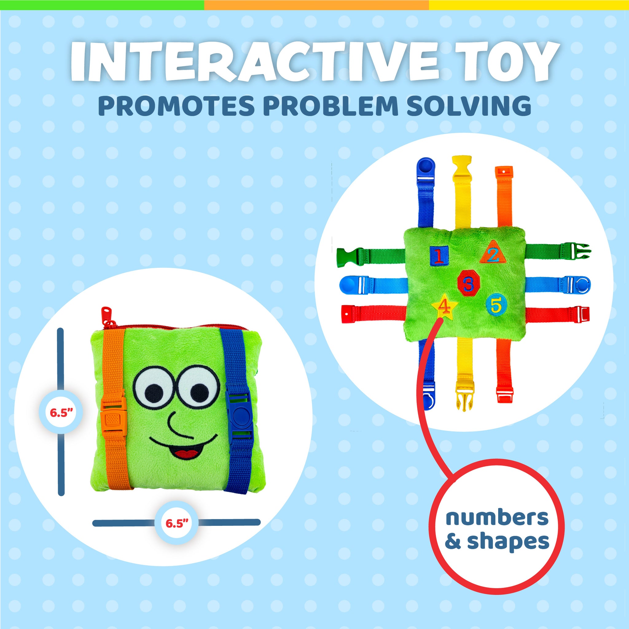 Buckle Toys | Buster Square - The Original Buckle Toy - Toddler ...