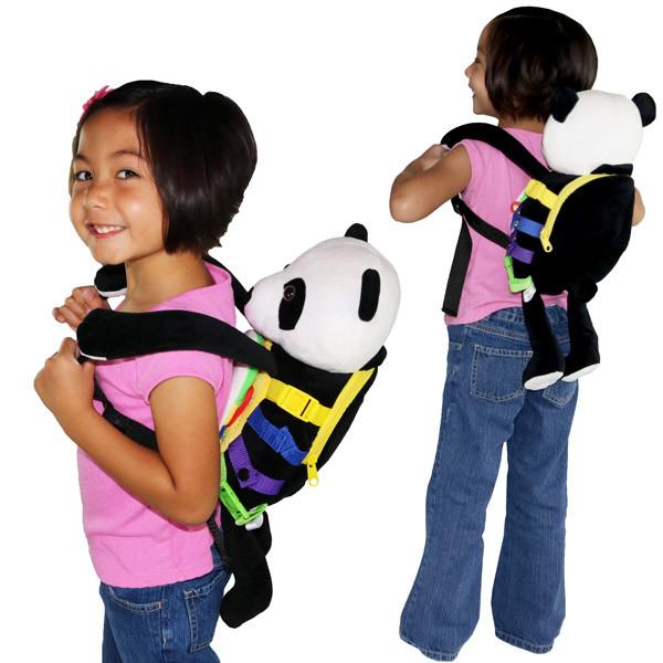Bamboo Panda-Buckle Toys-Bamboo Panda Backpack | Toddler Backpack-Buckle Toy Inc