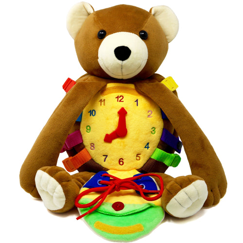 Billy Bear Backpack-Buckle Toys-Billy Bear Backpack | Toddler Backpack-Buckle Toy Inc